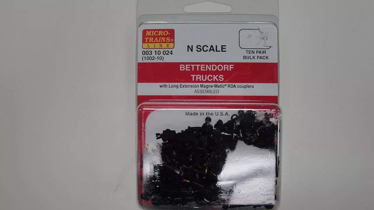 00310024 MICRO TRAINS / 003 10 024 BETTENDORF TRUCKS (1002-10) -(SCALE=N)