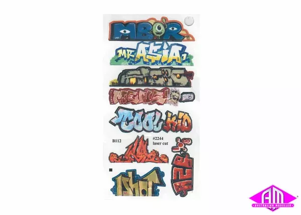 184-2244 – Graffiti Decals Mega #1
