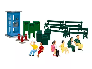 1957260 HO Scale Lionel Sidewalk Scenes