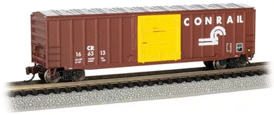 19664 N Scale Bachmann Conrail ACF 50.5' Outside Braced Box Car