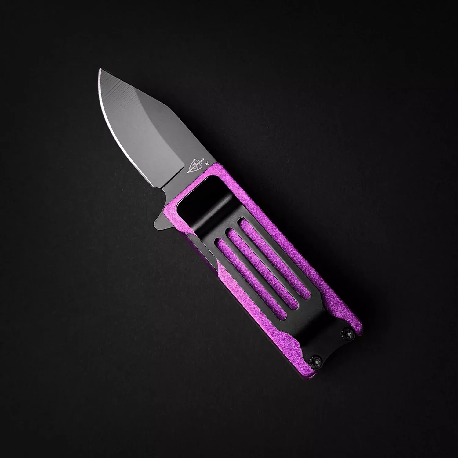 2 1/2″ Purple Lighter Knife