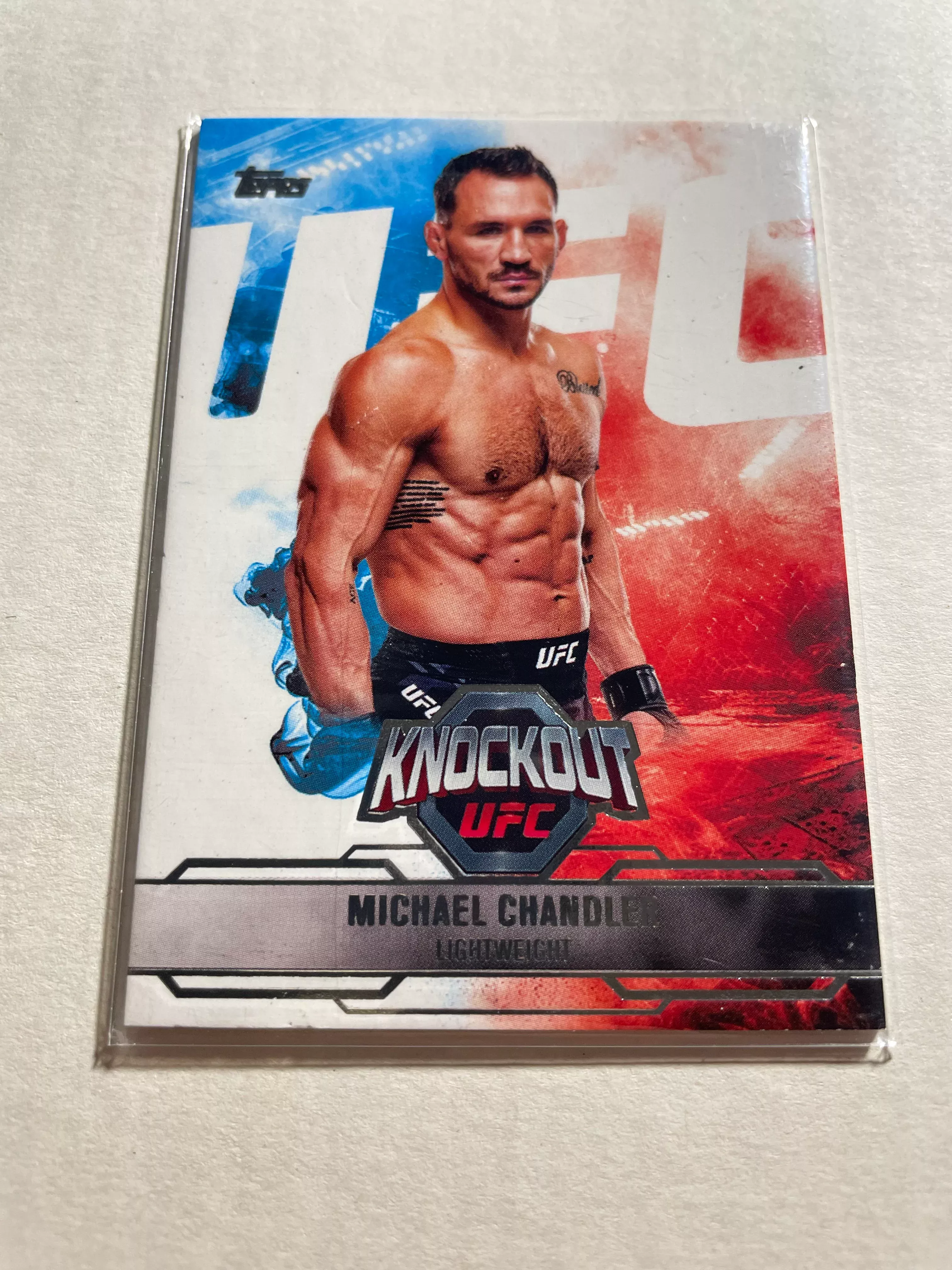 2025 Topps Knockout UFC Michael Chandler card, specifically card number #59