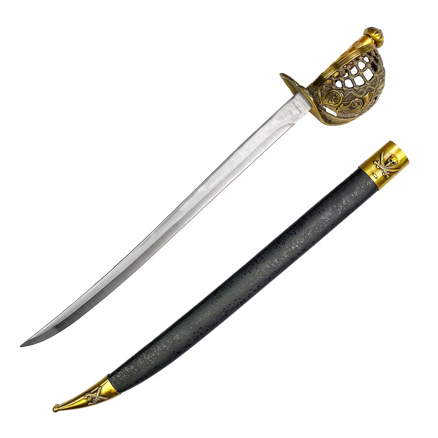 30″ Pirate Sword-Mermaid hand guard