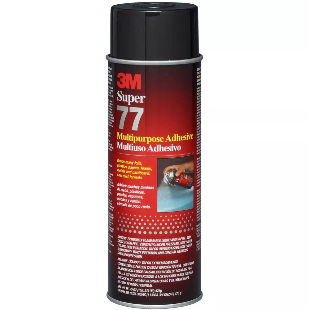 3M Super 77 Spray Adhesive | Fast-Drying Multipurpose
