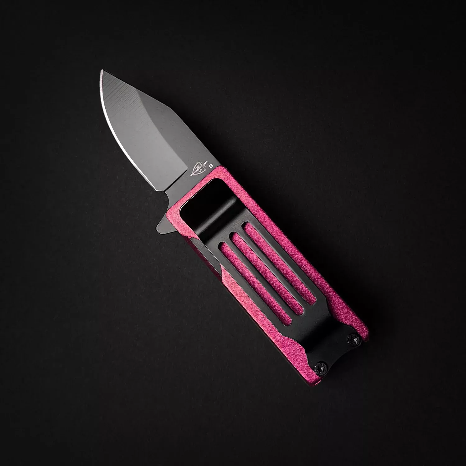 4 1/2" Lighter Knife Case Spring Assisted Pocket Knife Pink