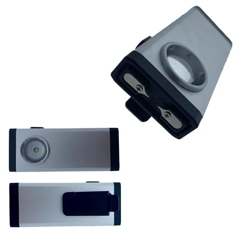4.75″ Silver Mini Stun Gun with Flashlight