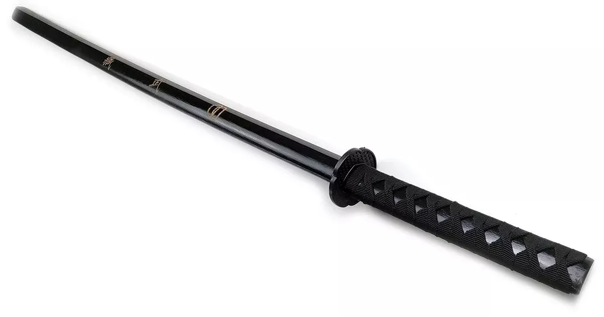 40″ Black Wooden Samurai Sword (musashi)