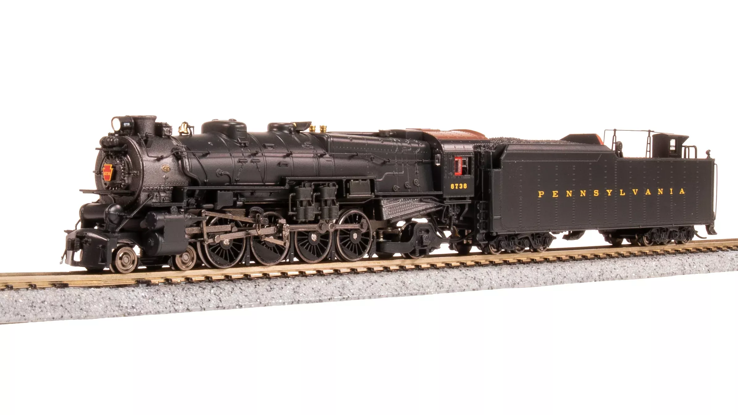 8495 PRR M1b 4-8-2, #6736, No-Sound / DCC-Ready, N Scale