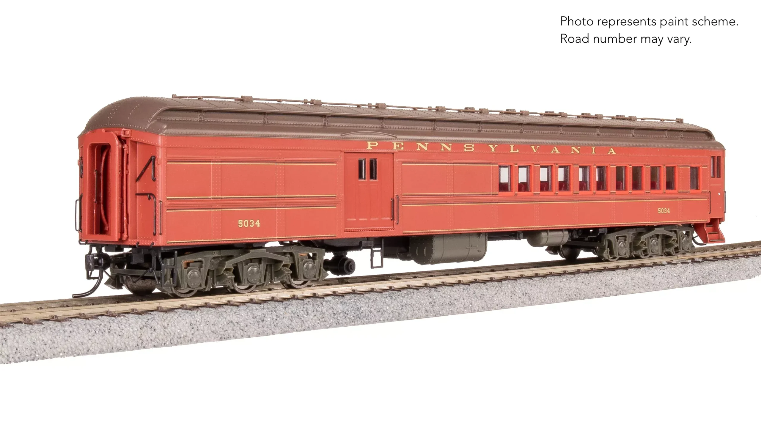 8981 PB70 Coach-Baggage Combine, PRR 5047, 1930’s Paint, HO Scale