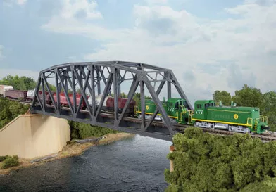 933-3870 N Scale Walthers Single-Track Arched Pratt Truss Bridge Kit