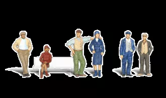 A2156 Woodland ScenicsN Scale Bystanders
