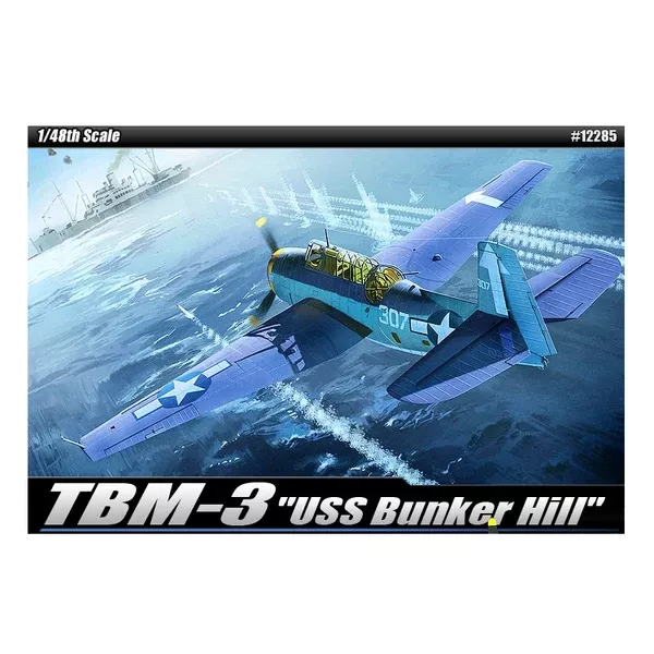 Academy 12285 1/48 TBM-3 “USS Bunker Hill” Avenger