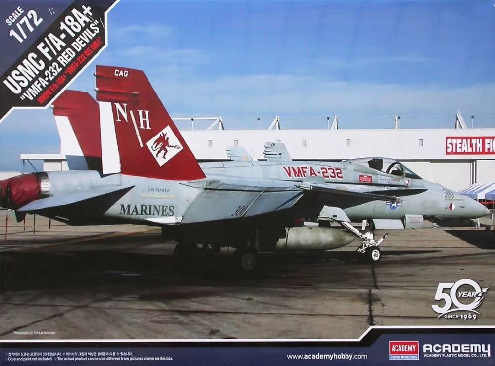 Academy 12520 1:72 F/A 18A USMC Red Devils