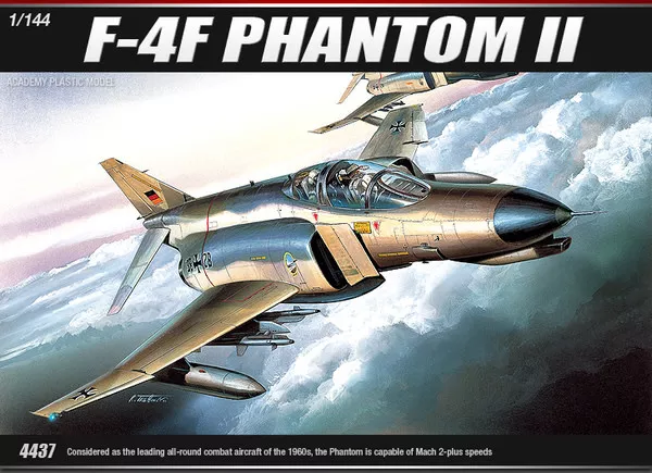 Academy 12611 1:144 McDonnell Douglas F-4F Phantom II