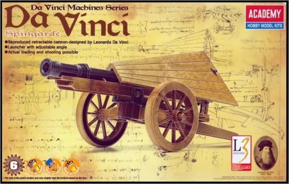 Academy Models 18142 da Vinci SPINGARDE