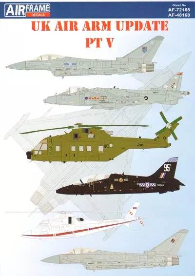 Airframe AFD48168 1:48 UK Air Arm Update Part 5 2010