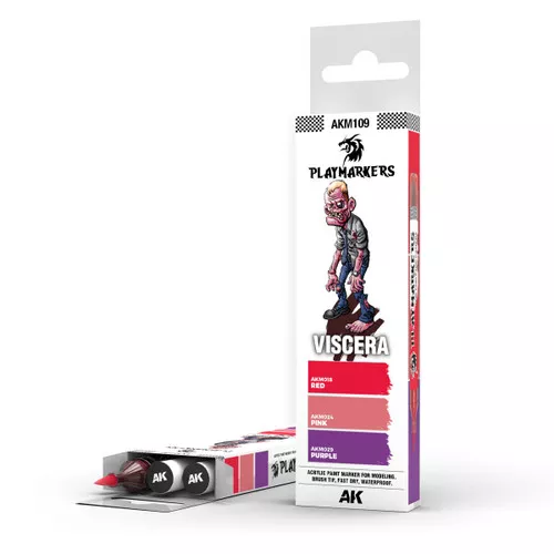 AK Interactive Play Markers VISCERA (3pcs) #RKM109