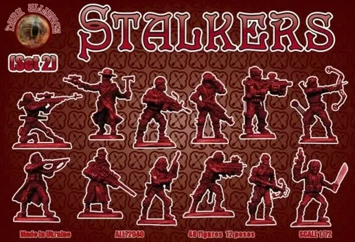 Alliance Figures 72040 1/72 Stalkers Set #2 Figures (48)