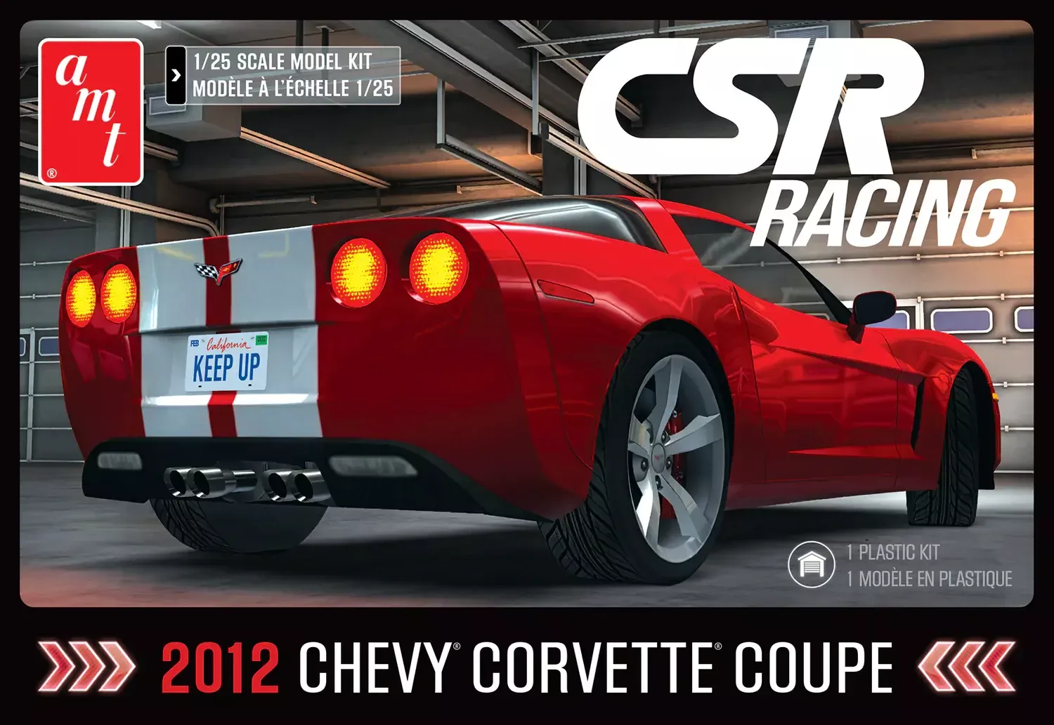 AMT 1551 2012 Corvette Coupe CSR