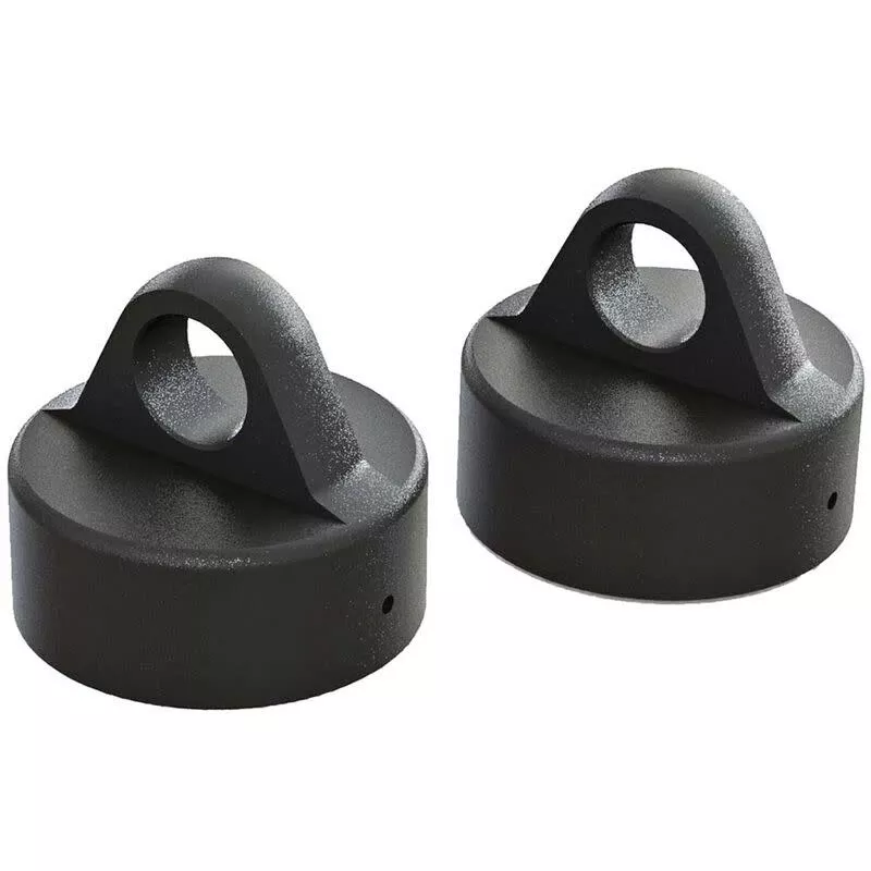 AR330491Shock Cap Aluminum, Black (2): 6S (Arrma)