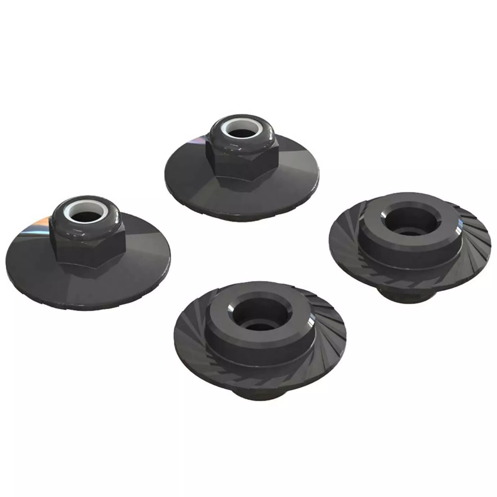 AR708007Flanged Lock Nut 5x8mm (4)ARAC9698 (Arrma)