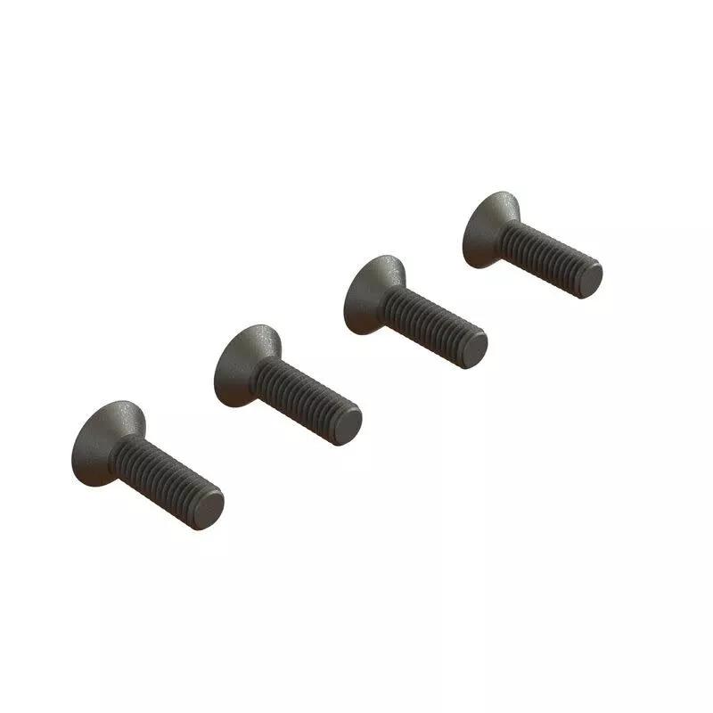 ARA7225165x16mm Counter Sunk Hex Screws (4) (Arrma)