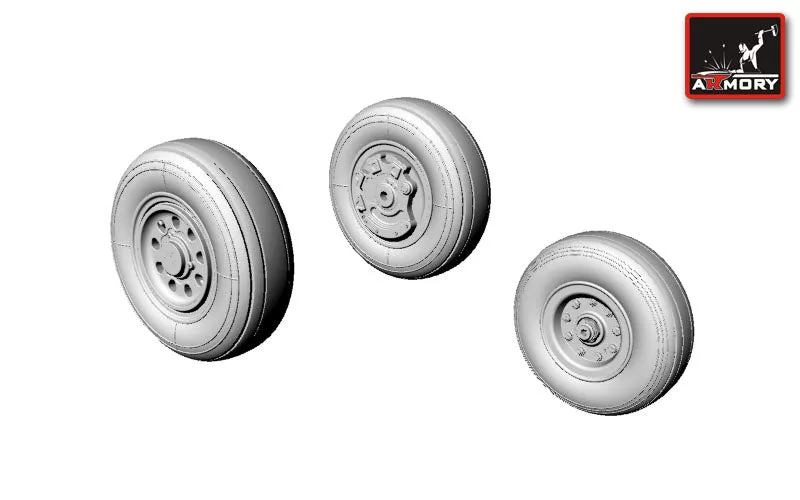 Armory ARAW48303 1:48 Lockheed-Martin F-35B Lightning-II wheels
