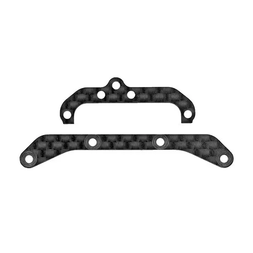 ASC21629RC28R Upper And Lower Pod Plate Set (Team Associated)