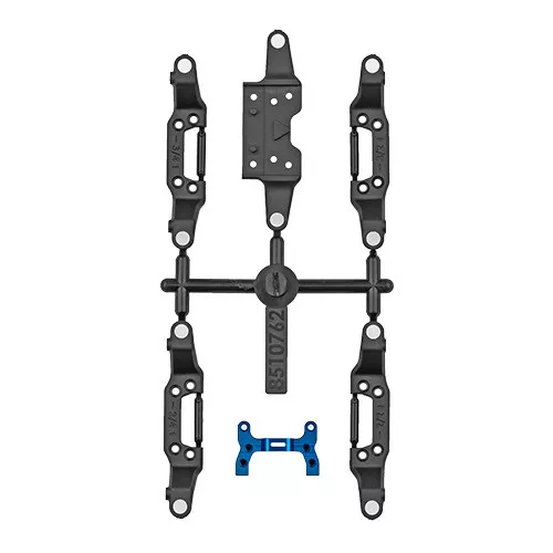 ASC21634RC28R Upper And Lower Front Arm Set (Team Associated)
