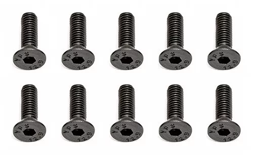 ASC252023x10mm Countersunk Hex Screws (10) (Team Associated)