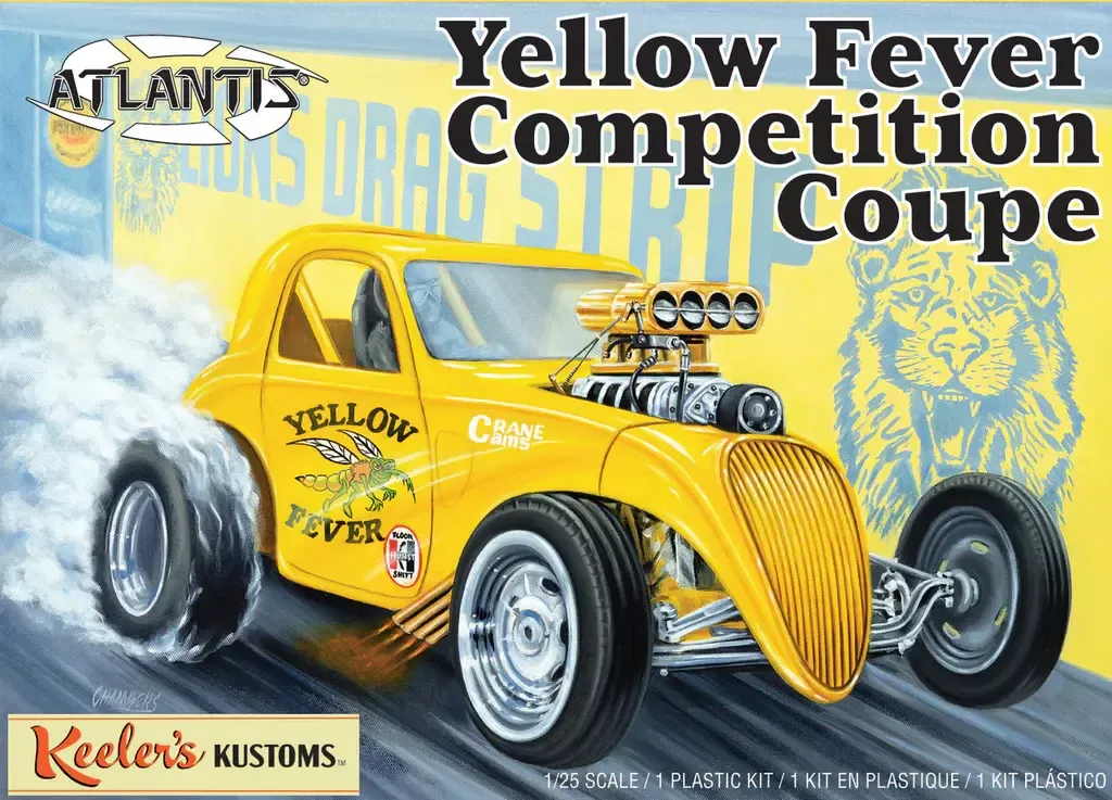 Atlantis 13102 Keelers Kustom's Studebaker Fun Yellow Fever
