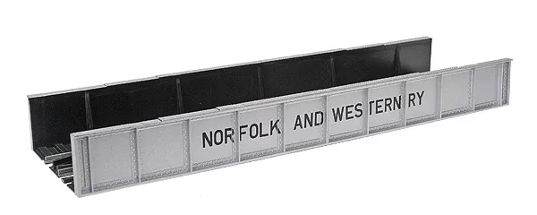 Atlas 70000002 HO Scale Code 100 Track Plate Girder Bridge, Norfolk & Western N&W