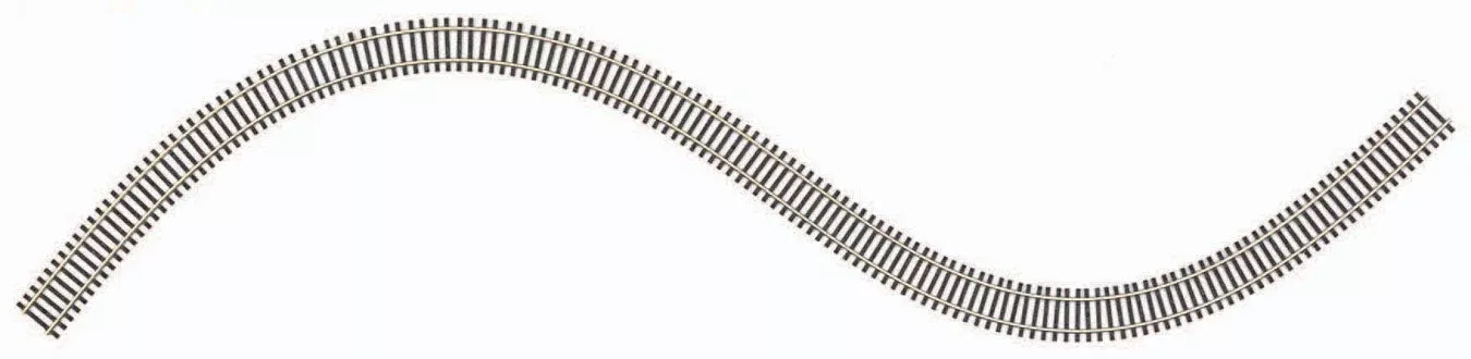 Atlas HO 500 Code 83 Flex Track, Brown Ties