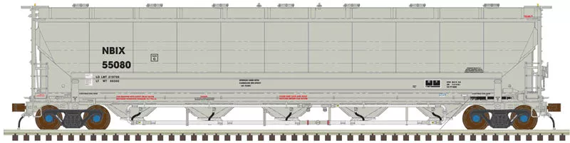 Atlas HO Trinity 5660 Covered Hopper NBIX 55085 20 005 192