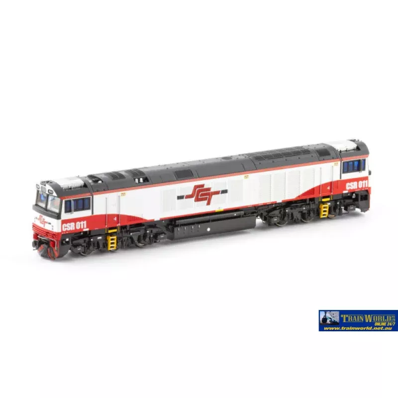 AUS-SDA107 Auscision CSR Class #CSR011 SCT - Red/White/Black with Bold Side Numbers HO-Scale DCC Ready