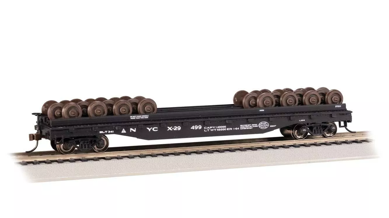 Bachmann 18936 HO 52' Wheel Car NYC X-29499