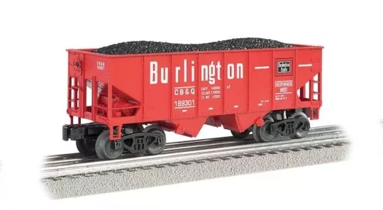 Bachmann 19559 N 55T 2 Bay Hopper Burlington