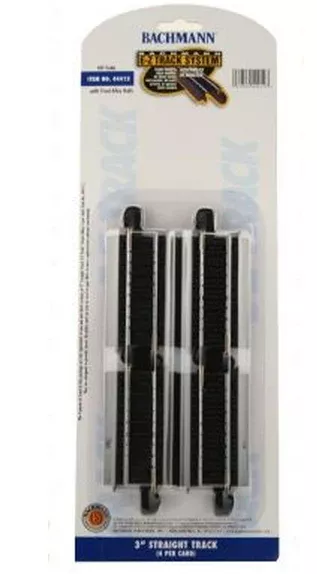 Bachmann 44412 3' STRAIGHT TRACK Ez, HO