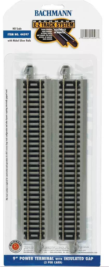 Bachmann 44597 9'POWER TERMINAL 2pk, HO