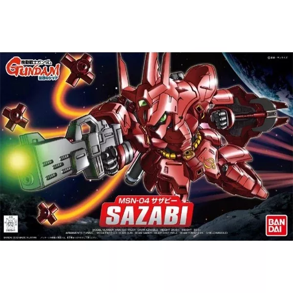 Bandai 5058280 BB382 Sazabi SD Gundam