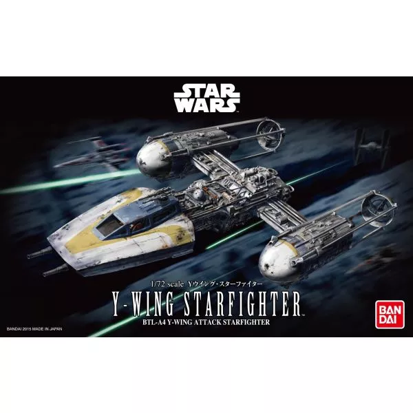 Bandai Star Wars 1/72 Star Wars Y-Wing Starfighter