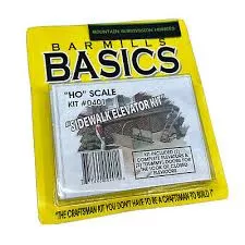 Barmills Basics H.O. Scale 0401 Sidewalk Elevator Kit