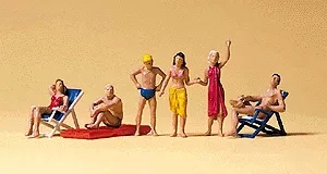 Beachgoers
