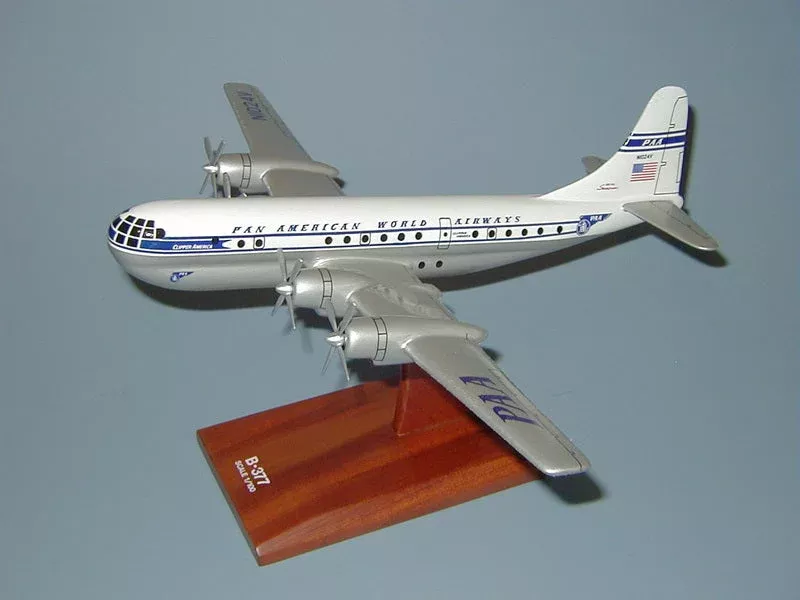 Boeing 377 Stratocrusier Pan American Airplane Model