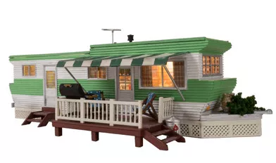 BR5861 O Scale Woodland Scenics Grillin' & Chillin' Trailer