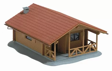 Busch Log Cabin Kit for HO Scale Layouts