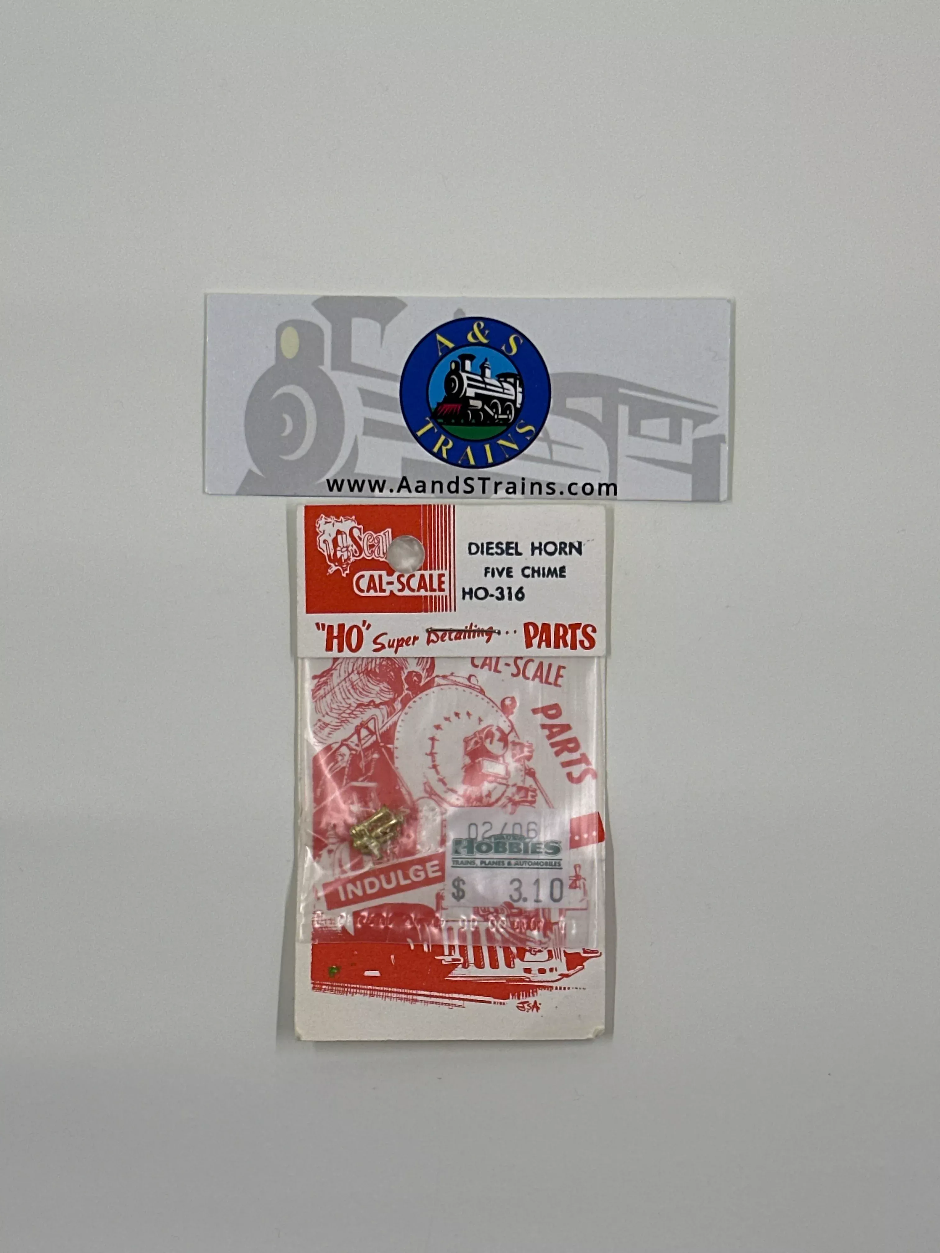 Cal-Scale H.O. Scale HO-316 Diesel Horn Five Chime