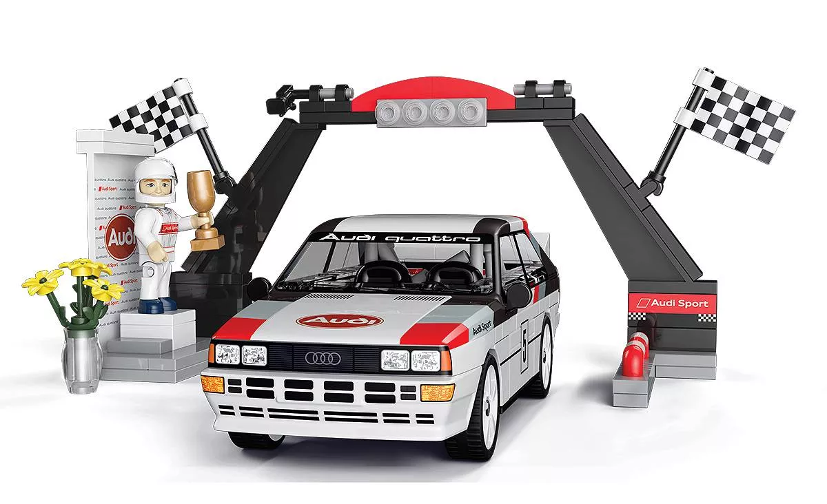 COBI 24666 Audi Quattro Group 4 1981 1:35 Brick Model Car 167pcs