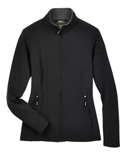 Core 365 78184 Ladies' Cruise Two-Layer Fleece Bonded SoftShell Jacket