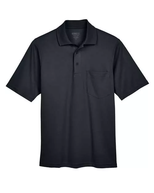 Core 365 88181P Men’s Origin Performance Piqu Polo with Pocket
